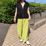 綿麻スタンドZIPベスト | non-hedge | 詳細画像19