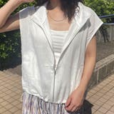 綿麻スタンドZIPベスト | non-hedge | 詳細画像21