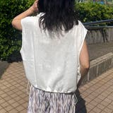 綿麻スタンドZIPベスト | non-hedge | 詳細画像24