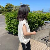 綿麻スタンドZIPベスト | non-hedge | 詳細画像6