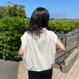 綿麻スタンドZIPベスト | non-hedge | 詳細画像7