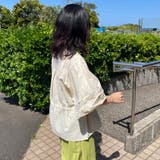 ノーカラードロストブラウス | non-hedge | 詳細画像6