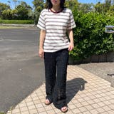 スラブボーダーTシャツ | non-hedge | 詳細画像18