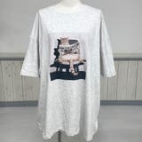 転写ネコBIGTシャツ | non-hedge  | 詳細画像10 