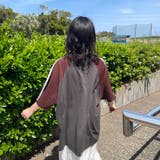 袖ラインラグラン配色BIGTシャツ | non-hedge | 詳細画像11
