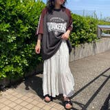 袖ラインラグラン配色BIGTシャツ | non-hedge | 詳細画像12