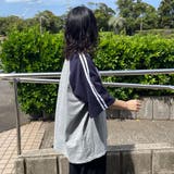 袖ラインラグラン配色BIGTシャツ | non-hedge | 詳細画像15