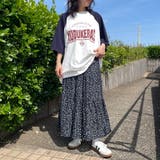 袖ラインラグラン配色BIGTシャツ | non-hedge | 詳細画像26