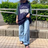 袖ラインラグラン配色BIGTシャツ | non-hedge | 詳細画像6