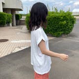 スラブフレンチスリーブTシャツ | non-hedge | 詳細画像3