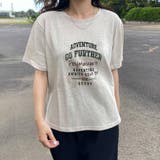 スラブプリントTシャツ | non-hedge | 詳細画像2
