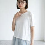 裾レースレイヤースラブTシャツ | non-hedge  | 詳細画像6 