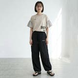 ナイロン風刺繍ロゴパンツ | non-hedge  | 詳細画像10 