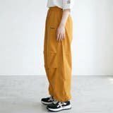 ナイロン風刺繍ロゴパンツ | non-hedge  | 詳細画像3 
