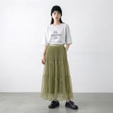 チュールプリーツスカート | non-hedge | 詳細画像2