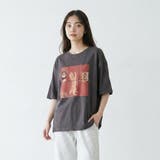 パネル転写ネコBIGTシャツ | non-hedge | 詳細画像9