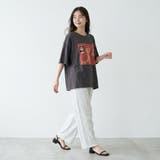 パネル転写ネコBIGTシャツ | non-hedge | 詳細画像12