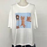 パネル転写ネコBIGTシャツ | non-hedge | 詳細画像13