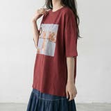 パネル転写ネコBIGTシャツ | non-hedge | 詳細画像2