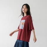 パネル転写ネコBIGTシャツ | non-hedge | 詳細画像3