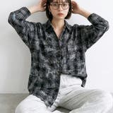 ヴィンテージ風チェックビッグシャツ | non-hedge  | 詳細画像1 