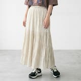ベージュ | シャイニープリーツスカート | non-hedge