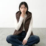 中綿フードベスト | non-hedge  | 詳細画像7 