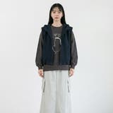 ナイロン風フードベスト | non-hedge | 詳細画像9