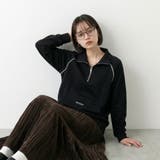 スタンドハーフジップロゴプルオーバー | non-hedge | 詳細画像10