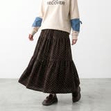ベロアドットティアードスカート | non-hedge | 詳細画像10