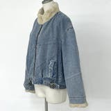 襟ファーデニムジャケット | non-hedge  | 詳細画像12 