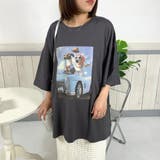 チャコールグレー | カードッグビッグTシャツ | non-hedge