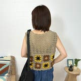 カラークロシェリボンベスト | non-hedge  | 詳細画像15