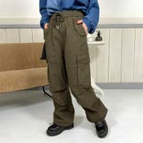 カーキ | ツイルカーゴパンツ | non-hedge