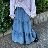 デニムティアードスカート | non-hedge  | 詳細画像1 