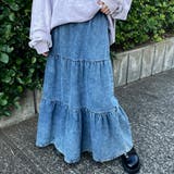 デニムティアードスカート | non-hedge  | 詳細画像3 