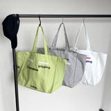 カラーロゴキャンバスビッグトートバッグ レディース ファッション | non-hedge  | 詳細画像4