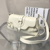 ホワイト | ベルトフラップショルダーバッグ | non-hedge 