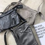 ブリーチ加工ZIPショルダーバッグ | non-hedge  | 詳細画像14 