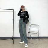 ブリーチ加工ZIPショルダーバッグ | non-hedge  | 詳細画像3 