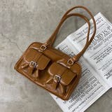 キャメル | 2ポケボストンバッグ | non-hedge