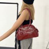 チェーンハートチャーム付きミニボストンバッグ | non-hedge | 詳細画像6