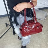 チェーンハートチャーム付きミニボストンバッグ | non-hedge | 詳細画像7