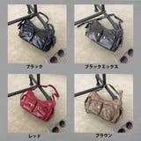 アンティーク風合成皮革2ポケットショルダーバッグ | non-hedge | 詳細画像47