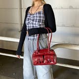 2ポケクロコ型押しボストンバッグ | non-hedge  | 詳細画像10 