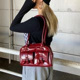 2ポケクロコ型押しボストンバッグ | non-hedge  | 詳細画像12 