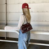 2ポケクロコ型押しボストンバッグ | non-hedge  | 詳細画像17 