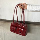 2ポケクロコ型押しボストンバッグ | non-hedge  | 詳細画像21 