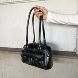 2ポケクロコ型押しボストンバッグ | non-hedge  | 詳細画像22 