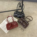 2ポケクロコ型押しボストンバッグ | non-hedge  | 詳細画像24 